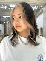 カシェル(cashel kishaba) （インナーカラー）ミルクティーベージュ