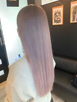 ヘアメイク フォックス 錦店(hair make FOX)&nbsp;外国人風グラデーションカラー/透明感/ピンクグレージュ
