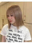 15133ミルクティーアッシュミルクティーベージュハイトーン