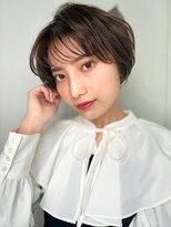カバーヘアアンドスパ ブリス 浦和(COVER HAIR&SPA bliss)&nbsp;大人可愛い前下がりゆるふわこなれショートp1浦和20代30代40代