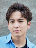 横浜西口フェザーパーマフェザーショートセンターパート20代緩め