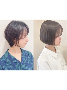 似合わせボブが人気◎どこから見ても綺麗な美フォルムが続く☆なりたいスタイルや悩みをカットで叶える☆