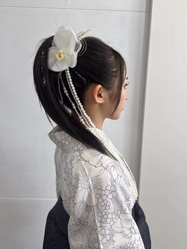 キング 心斎橋店(K!ng) ハイライトカラーミルクティーベージュレイヤーカット