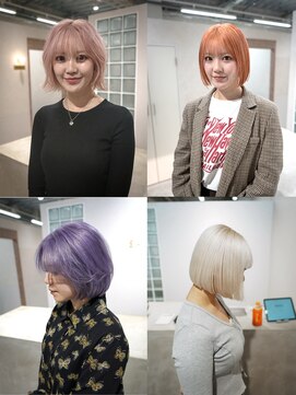 エン 栄店(enne) ハイトーンボブ