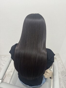 ジーナ 熊本(Zina) 縮毛矯正×艶髪