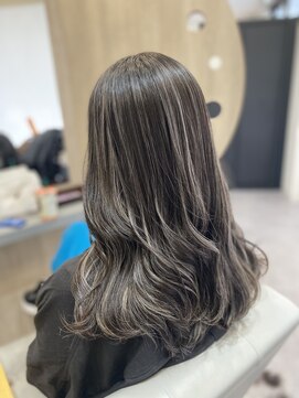 #透明感カラー#愛されモテヘアー#艶髪、