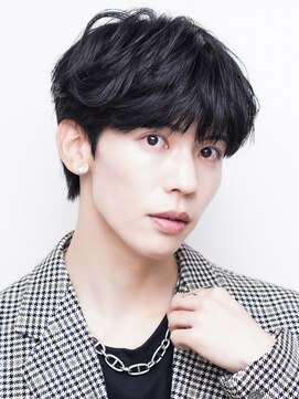 ツーブロック メンズショート 韓国マッシュショート 眉毛カット