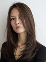 ハート 武蔵新城店(HEART)&nbsp;イメチェン/ピンクベージュ/アンブレラカラー/前髪/武蔵新城