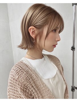 アヴァンス 泉大津店(AVANCE.) イメチェン/ピンクベージュ/アンブレラカラー/前髪/泉大津