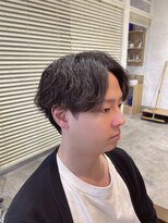 エヌアンドエー 杉戸高野台店(N&A)&nbsp;センターパート×ニュアンスパーマ/ナチュラルマッシュ