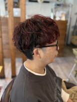 ラニ ヘアーアイラッシュ(lani hair eyelash)&nbsp;ピンクパープル×春パーマ