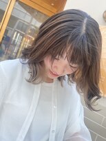 ラランジェ 大阪店(LARANJE) ボブ×イヤリングカラー
