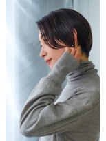 トリコバイフェイス (Trico by FACE)&nbsp;ショートカット/ショートボブ/白髪ぼかし/   30代/40代/50代