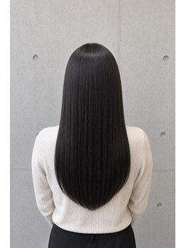 レルム(relm)の写真/髪の広がりや癖毛にお悩みの方にオススメ！リラックスできる落ち着いた空間で施術が受けられます◎