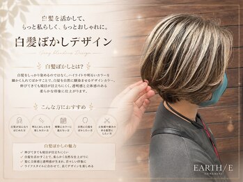 アース エレガンス 吉祥寺店(EARTH Elegance)の写真/吉祥寺◆キレイに魅せるグレイカラーで艶のある上品な大人髪に♪ダメージレスで綺麗をキープできる◎