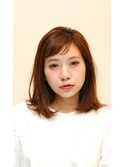 大人可愛い☆ナチュラルミディアムボブ☆
