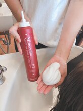 モコモコ濃密炭酸シャンプー