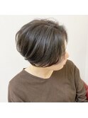 ナチュラルハンサムショート