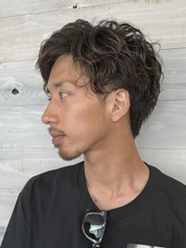 ムード マグ レーベル 南松本(MOOD Mag Label) 20代30代メンズスパイラルパーマワイルドオシャレ感