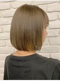 【DIFINO 青山】◆退色したカラーをチェンジ★艶ボブへ!