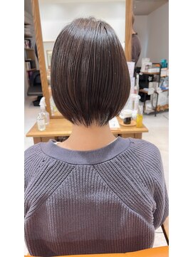 ネイロ 錦糸町(NeiRo) 縮毛矯正ミニウルフテラコッタくすみブルー韓国マッシュ