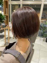 キャリ(CALI)&nbsp;好感度高めのナチュラルボブ　CALI・田町・三田・美容室・CHIAKI
