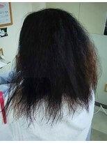 ヘアークリップバース ナチュラルストレート。