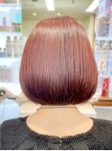 【D-Boy】ボブ/ピンクブラウン/イルミナカラー/下通
