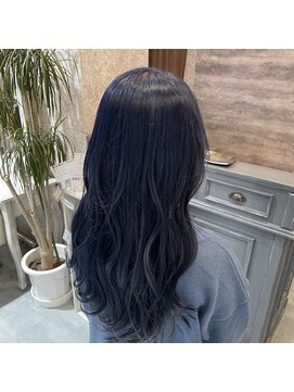 ヘアー ブランコ(hair Blanco) ネイビーブルー