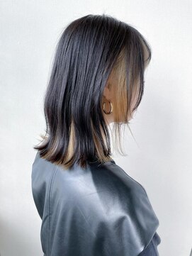 ヘアーアンドスパ フェリーチェ ミチ 野田屋町店(HAIR&SPA felice MICHI) 【feliceMICHI島田和也】インナーカラー