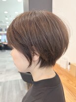 ビューエヒメ(VIEW EHIME)&nbsp;大人ラフウェーブ20代30代40代ボブブラウンスウィングショート