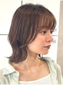 30代40代50代　大人女性/前髪ありショートボブ/ショートヘアUP