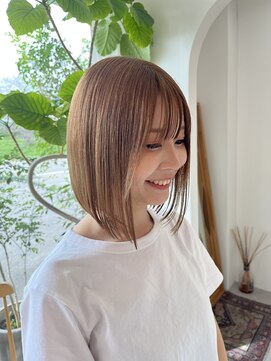 ゴカン(Gokan) 切りっぱなしボブ◎