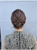 結婚式お呼ばれヘア