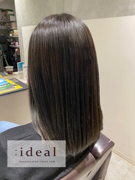 アイディール 心斎橋店(:ideal) 髪質改善　縮毛矯正