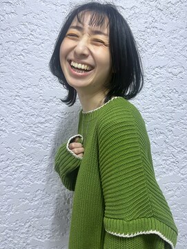 ラウンジ モリオ イケブクロ(Lounge MORIO Ikebukuro) 【morio池袋】外ハネボブ前髪小顔カット♪