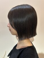 レリコ ニド(Relico-nid) 髪質改善10代20代タッセルボブ×顔周りレイヤー