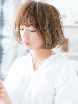 モッズヘア 越谷(mod's hair) ラフニュアンスバレイヤージュくせ毛風ボブc5越谷20代30代40代