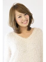 クオン(kuon) ひし形ボブミディアムマッシュウルフ