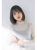 ベージュ系大人カラー×ボブ【池袋・池袋東口】