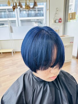 ヘアーランプ(hair Lamp) ブルーカラー