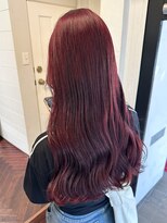 ラレイ ハラジュク(Lalei harajuku)&nbsp;【白石】艶感チェリーレッド/赤髪/暖色カラー