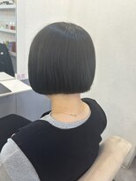 トッカ ヘアアンドトリートメント 難波店 うちまきぱつっとボブスタイル