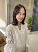 韓国風艶髪ロブ♪