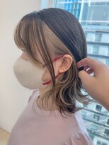 グーフィートーキョー 銀座(Goofy Tokyo)&nbsp;Goofy銀座/フェイスフレーミング/サンドベージュ/東京女子