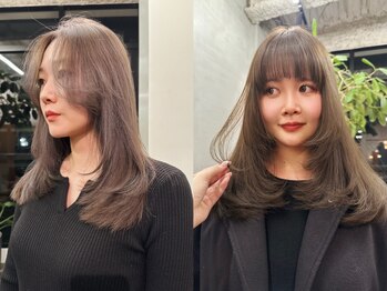 ニール(Neelu)の写真/【伏見/名駅◆徒歩3分】似合わせカラーで新しい発見☆『自分じゃないみたい！』憧れの透明感ある髪色に♪