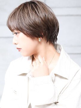 クラッチ ビオ 博多駅前(CLUTCH bio) 大人可愛い小顔美髪大人ショートボブレイヤーカットA2