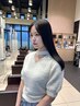 [ボリュームダウン・弱めの癖に]カット＋コスメストレート　25％オフ