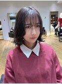 ボブ/外ハネパーマ/ボブパーマ