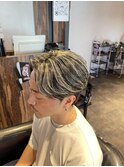 ハイライト センターパート